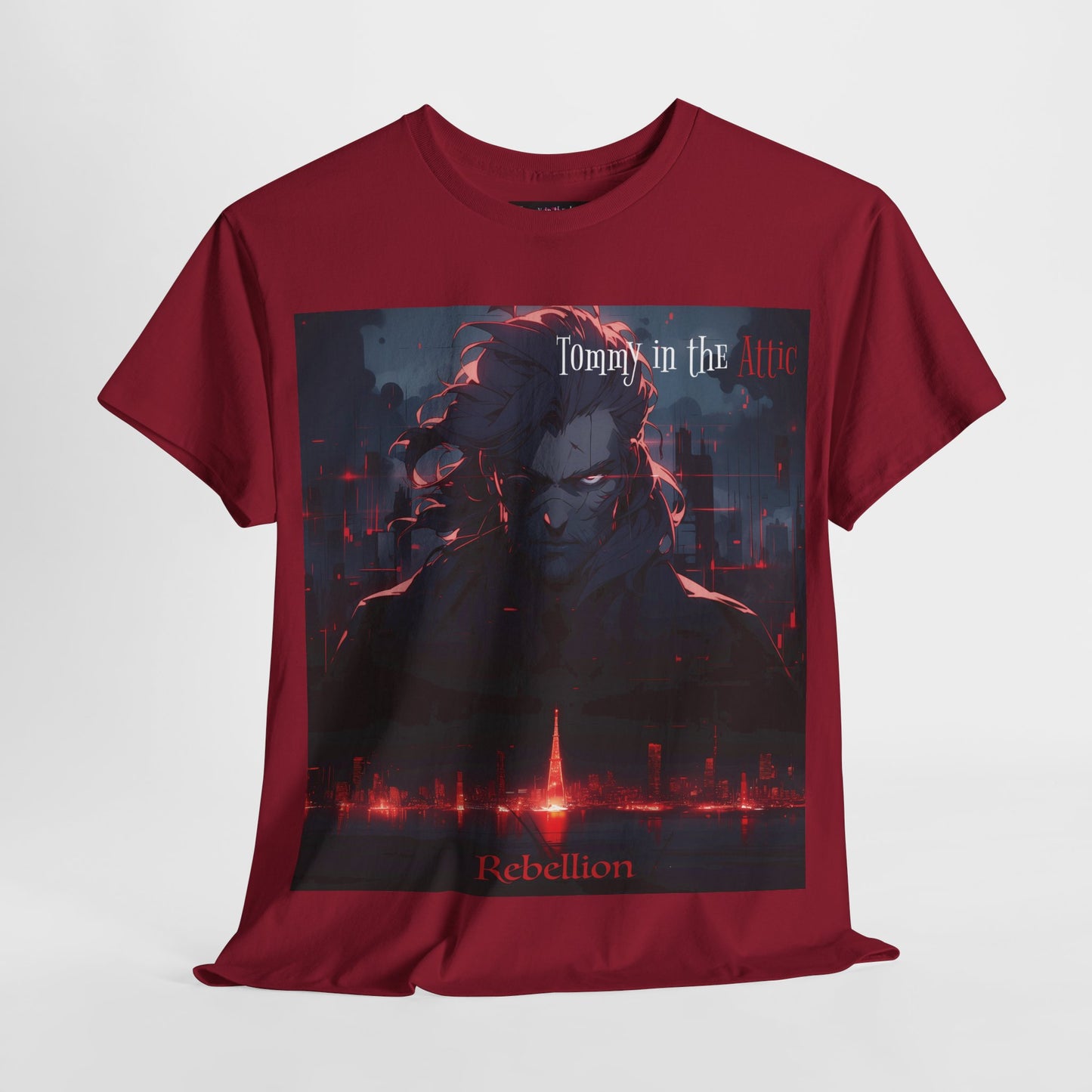 EV antenna (USA) Unisex Heavy Cotton Tee