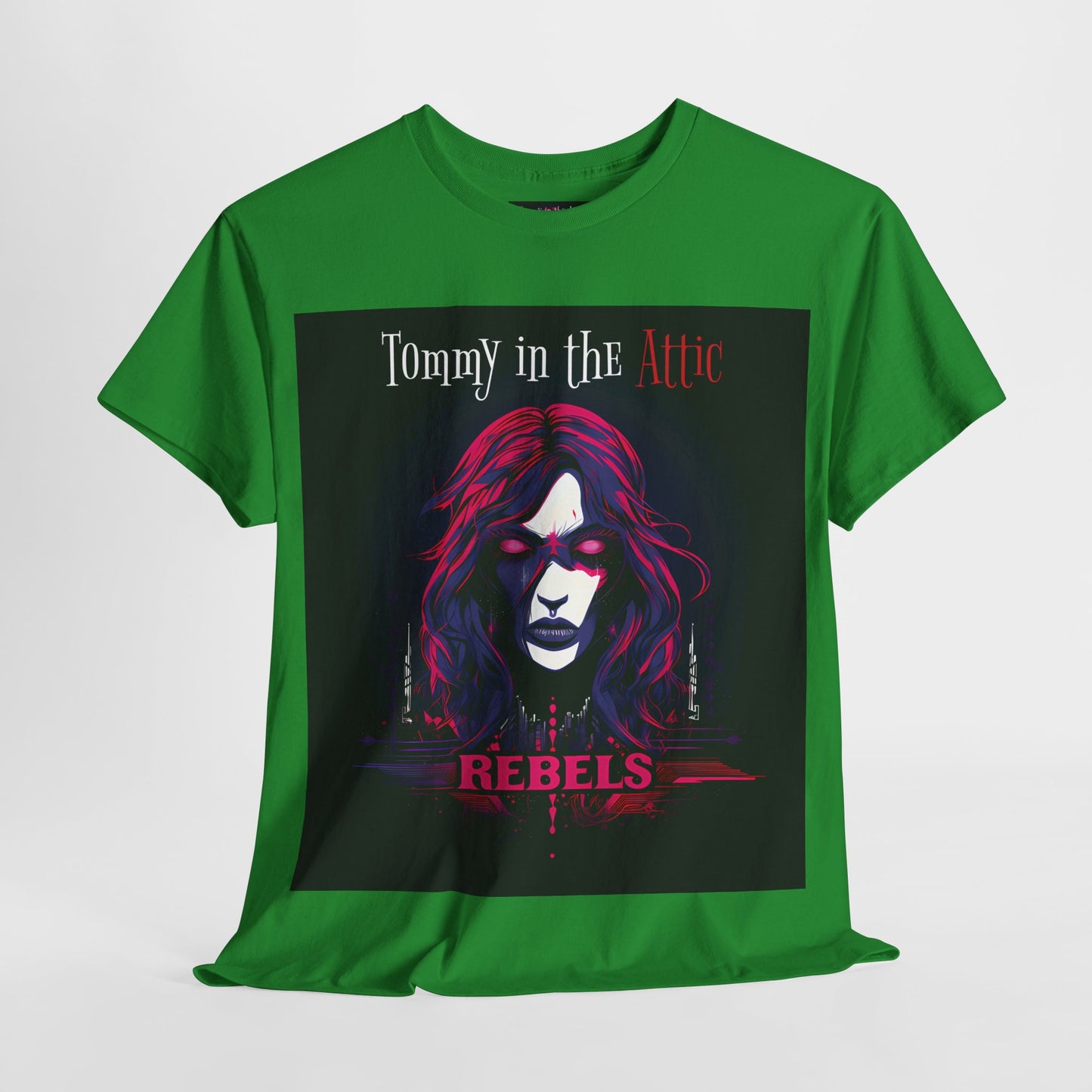 Rebels Logo (USA) Unisex Heavy Cotton Tee
