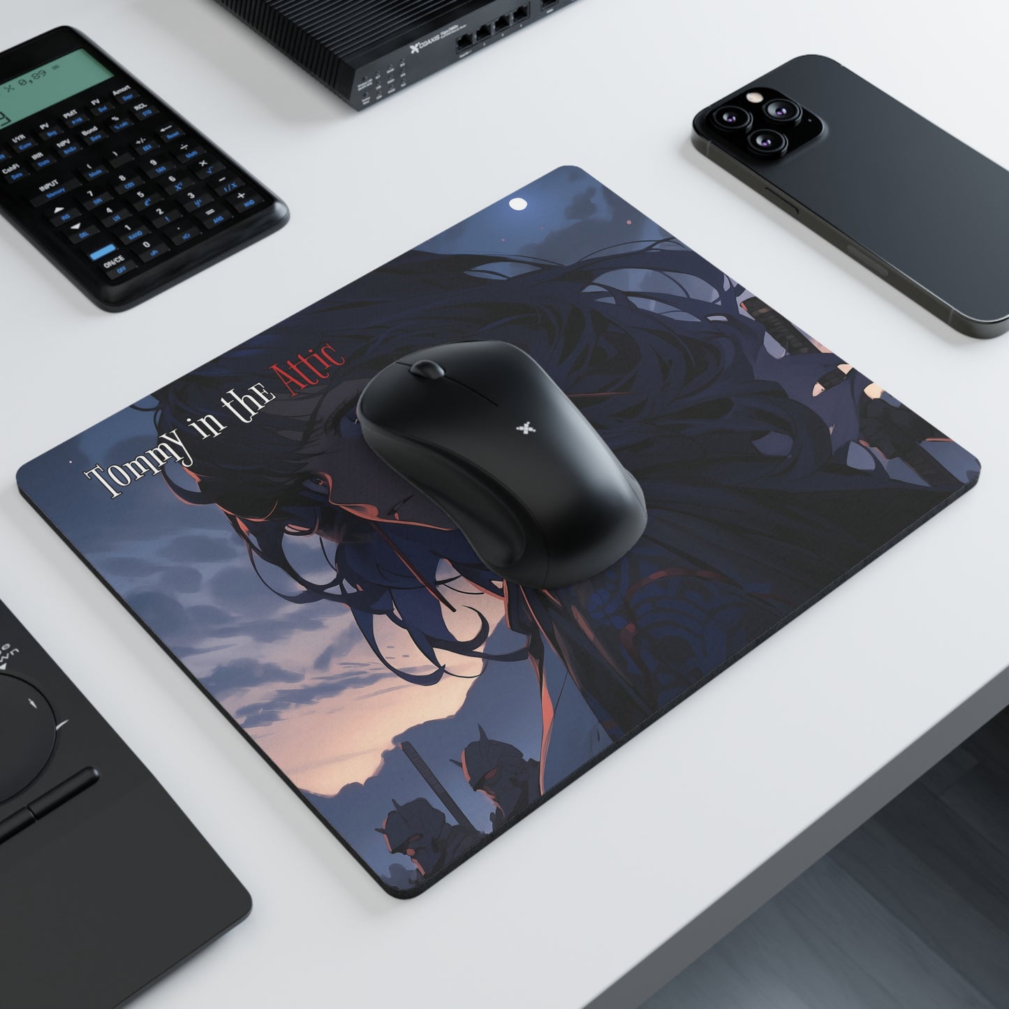 Mandy Moon Rectangular Mouse Pad