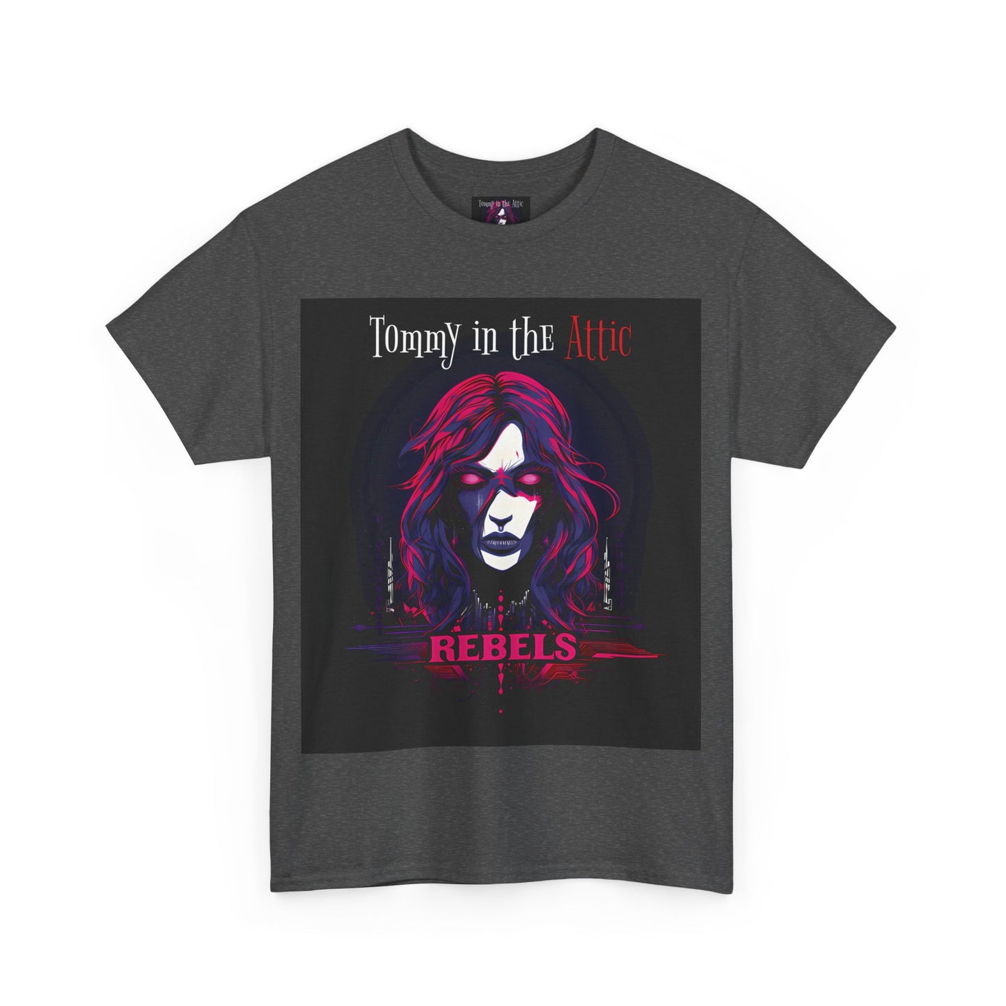 Rebels Logo (USA) Unisex Heavy Cotton Tee