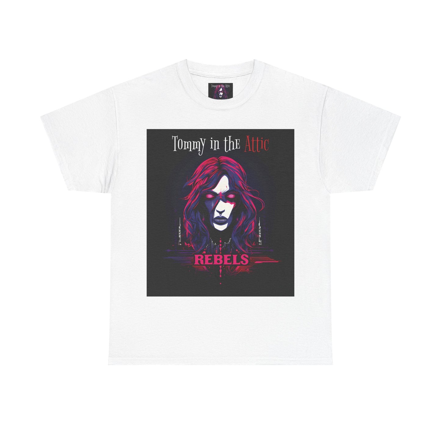 Rebels Logo (USA) Unisex Heavy Cotton Tee