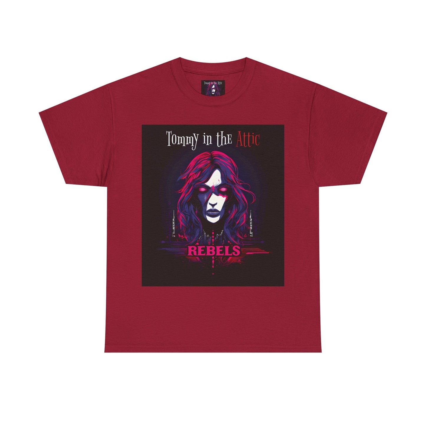 Rebels Logo (USA) Unisex Heavy Cotton Tee