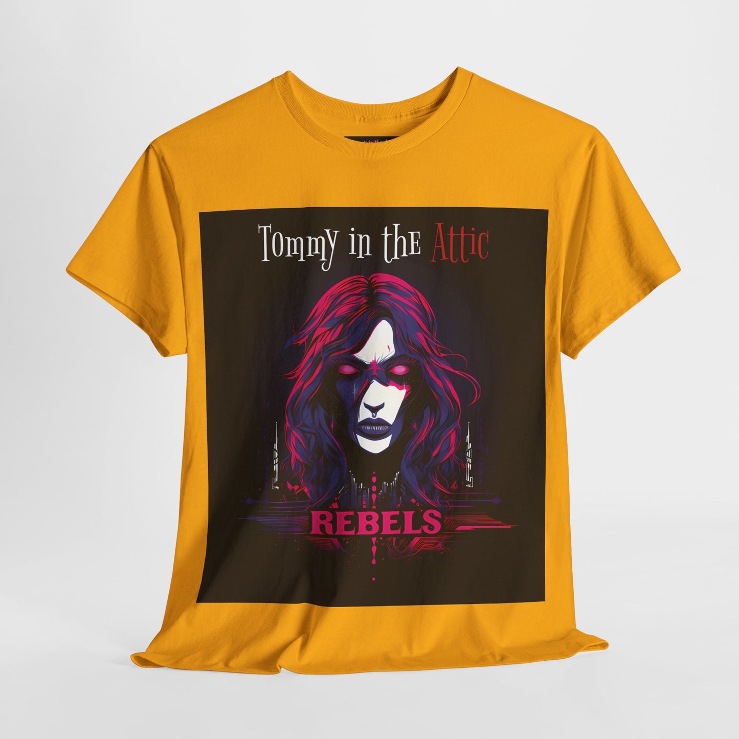 Rebels Logo (USA) Unisex Heavy Cotton Tee