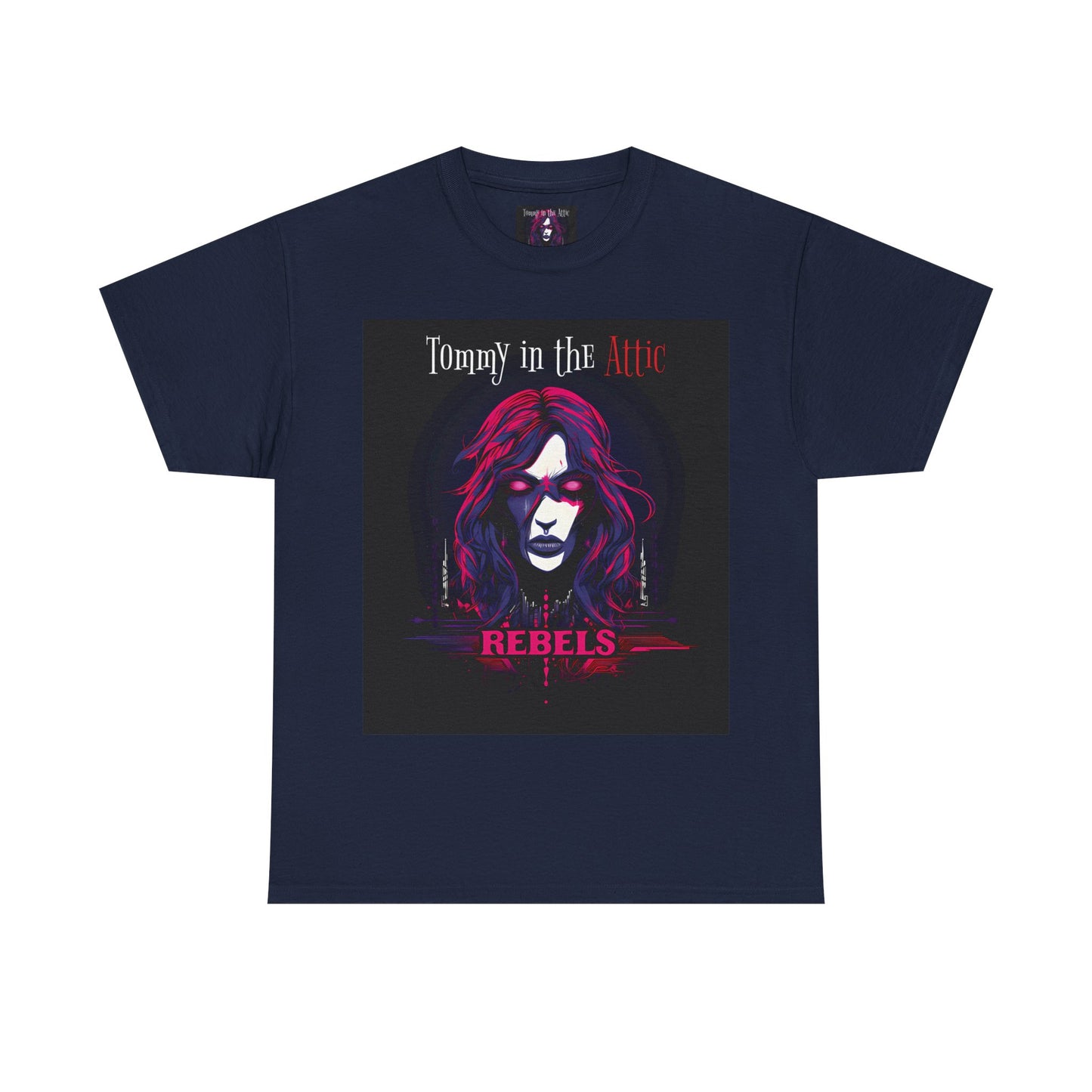 Rebels Logo (USA) Unisex Heavy Cotton Tee