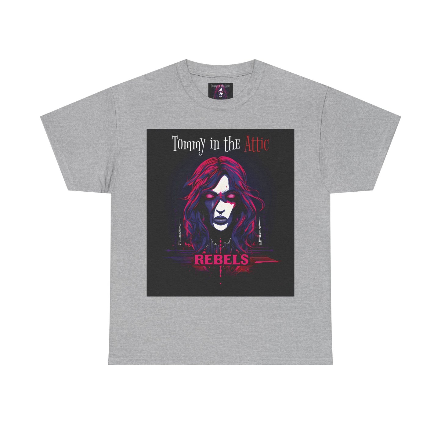 Rebels Logo (USA) Unisex Heavy Cotton Tee