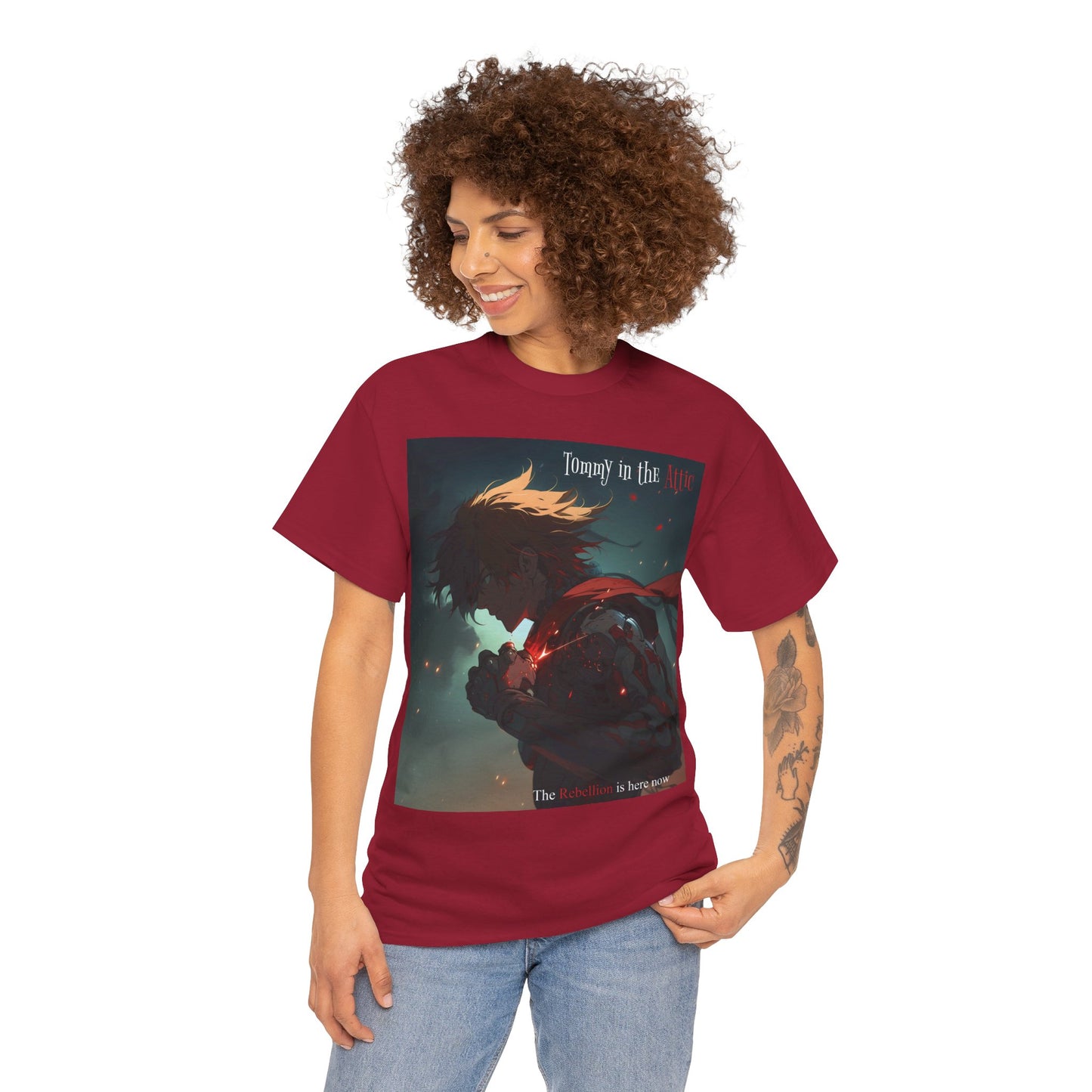Glimps fire (USA) Unisex Heavy Cotton Tee