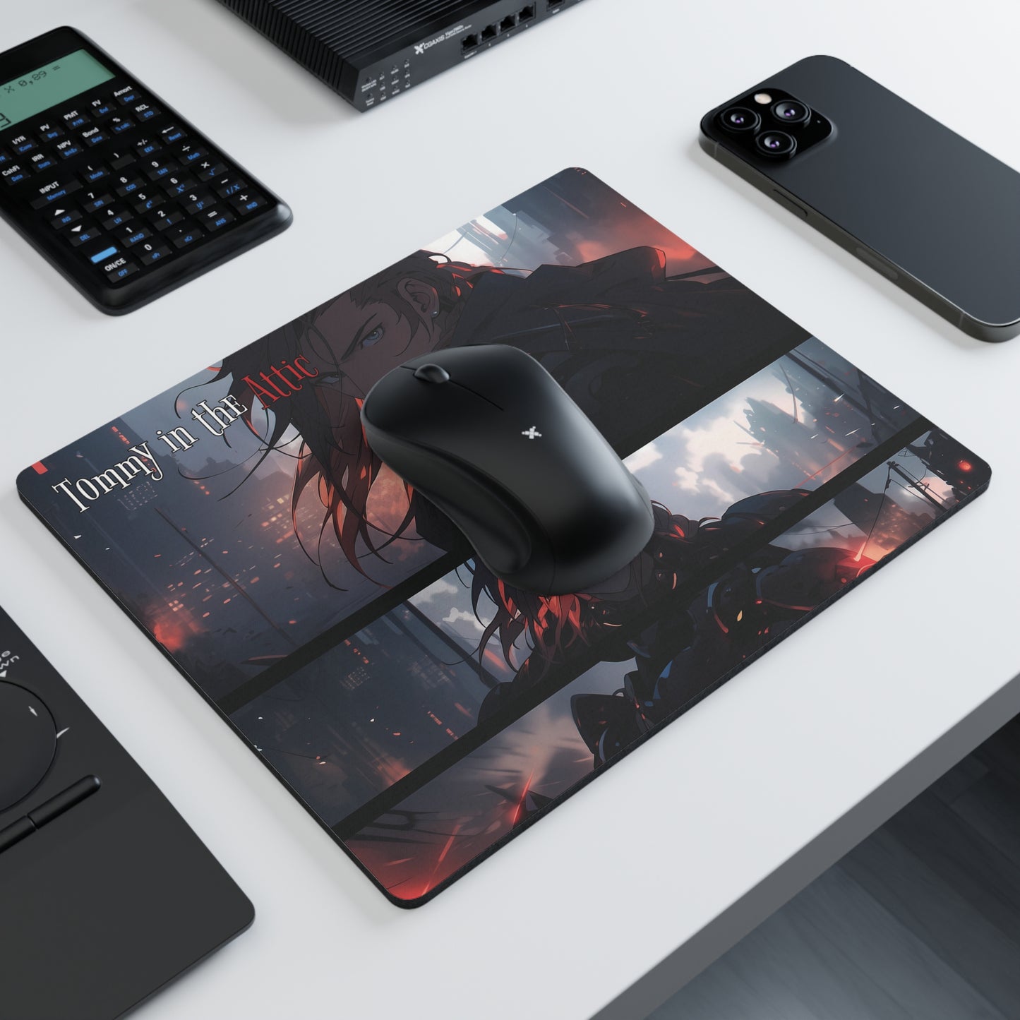 Tommy Face Rectangular Mouse Pad