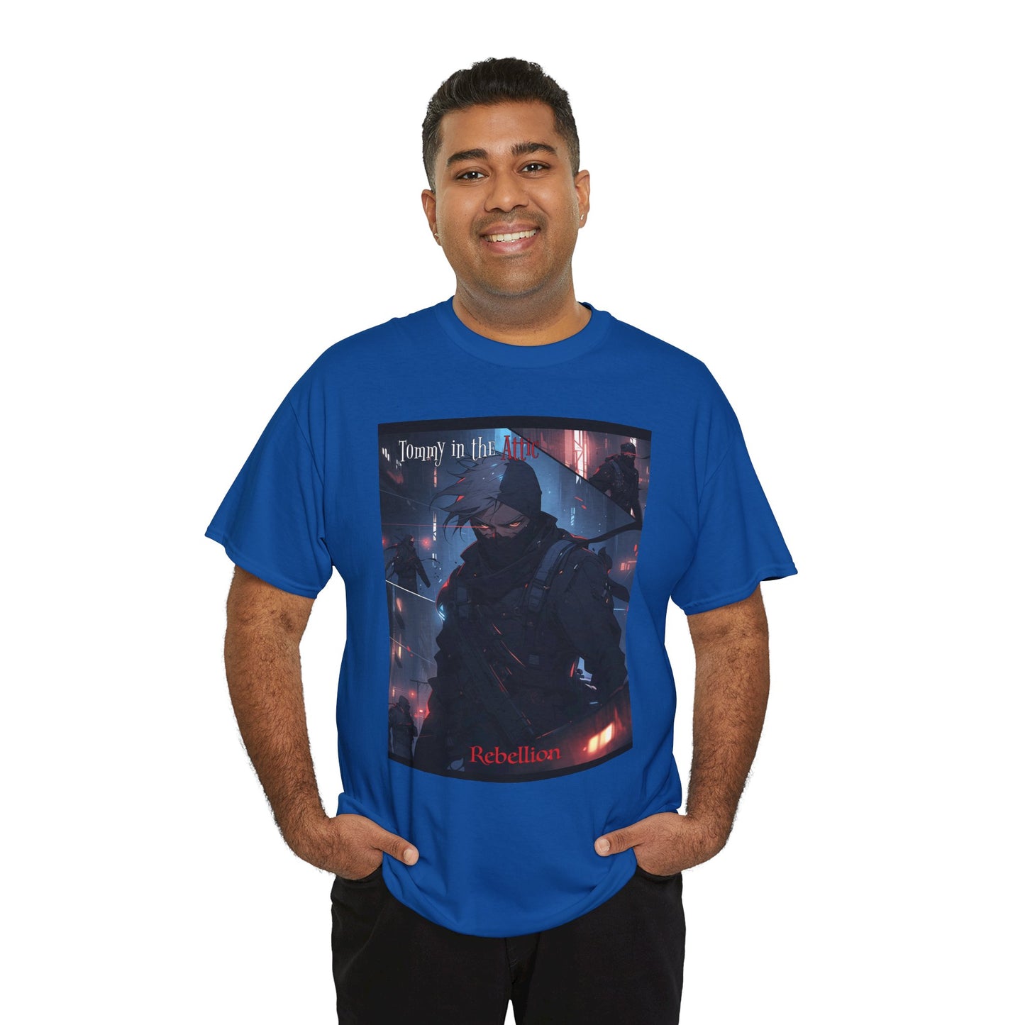 Thin Man Mask (Canada) Unisex Heavy Cotton Tee