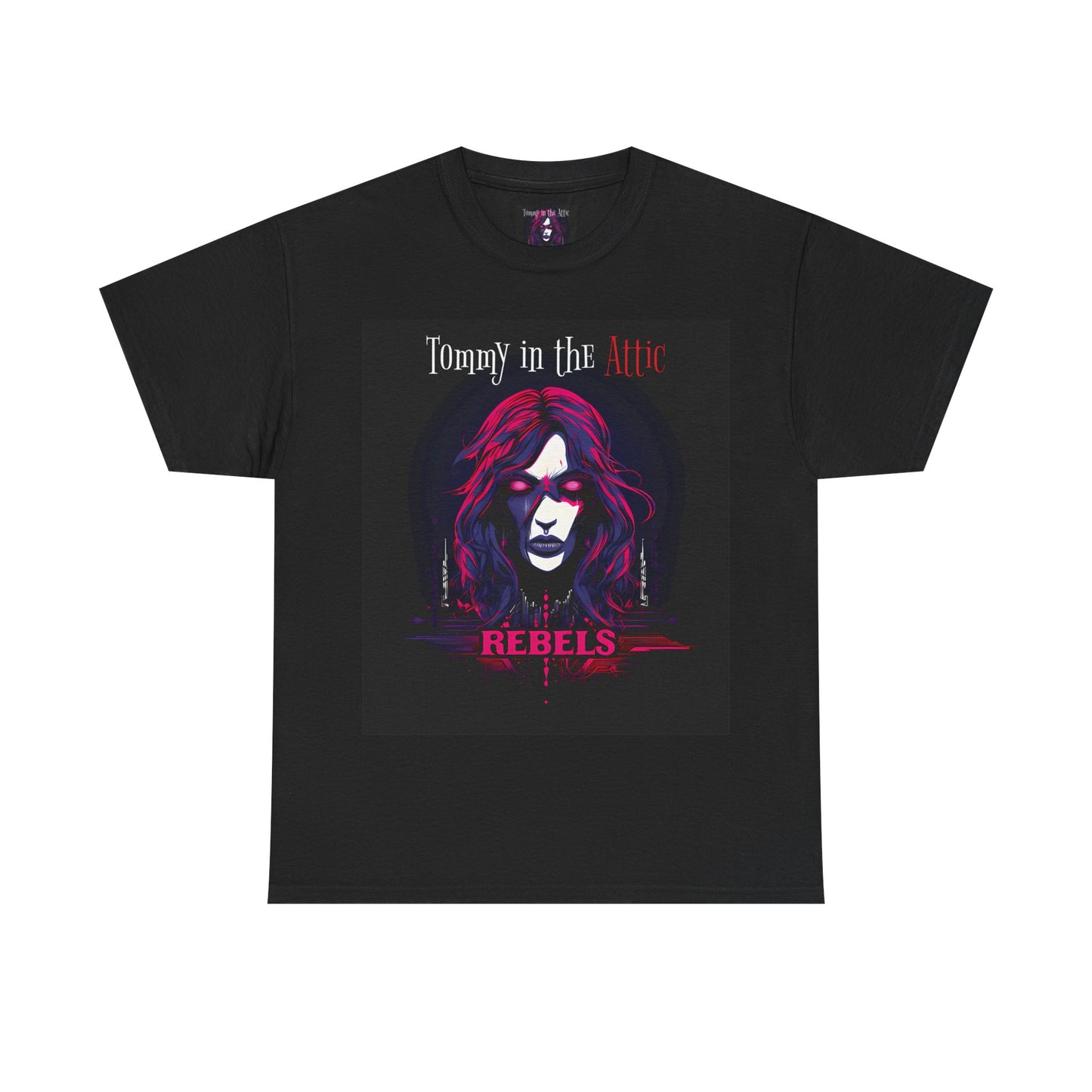 Rebels Logo (USA) Unisex Heavy Cotton Tee