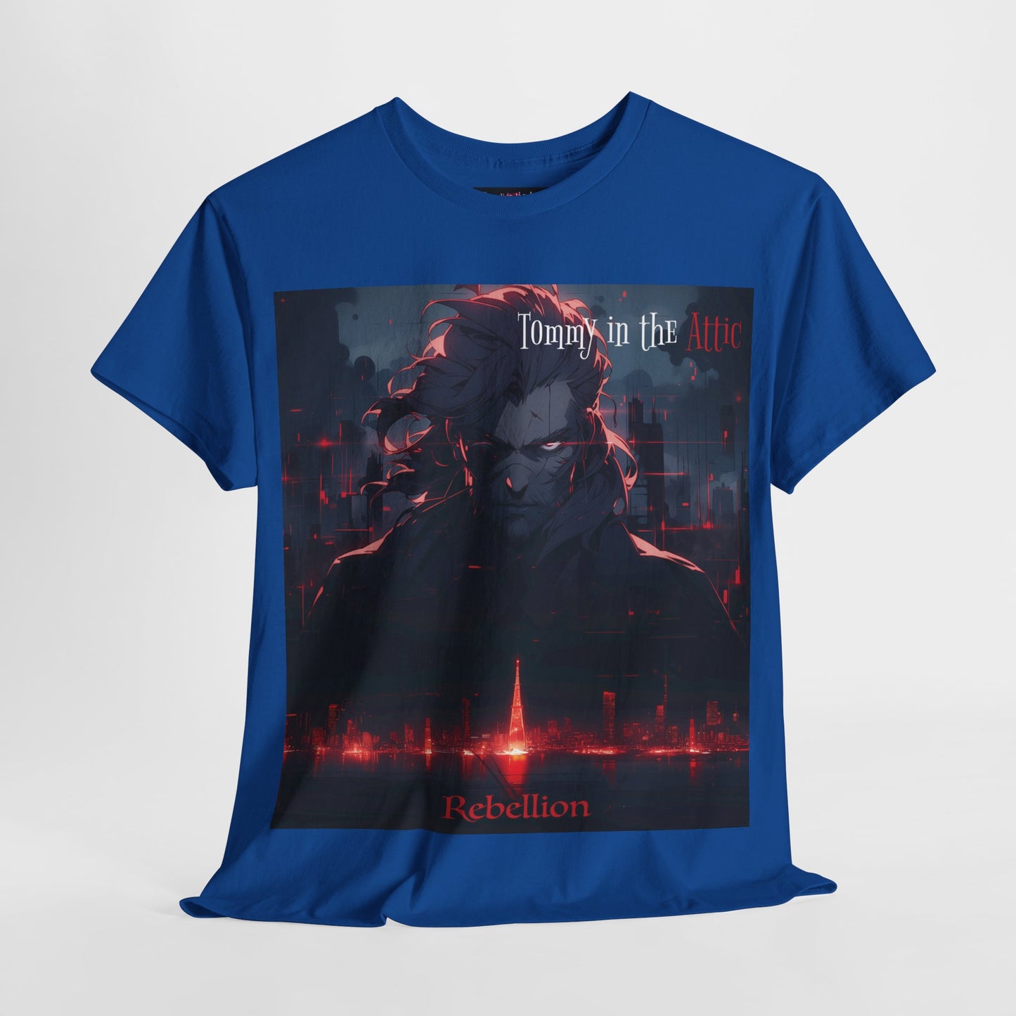 EV antenna (USA) Unisex Heavy Cotton Tee
