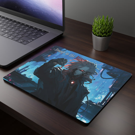 Scientist Vial Rectangular Mouse Pad