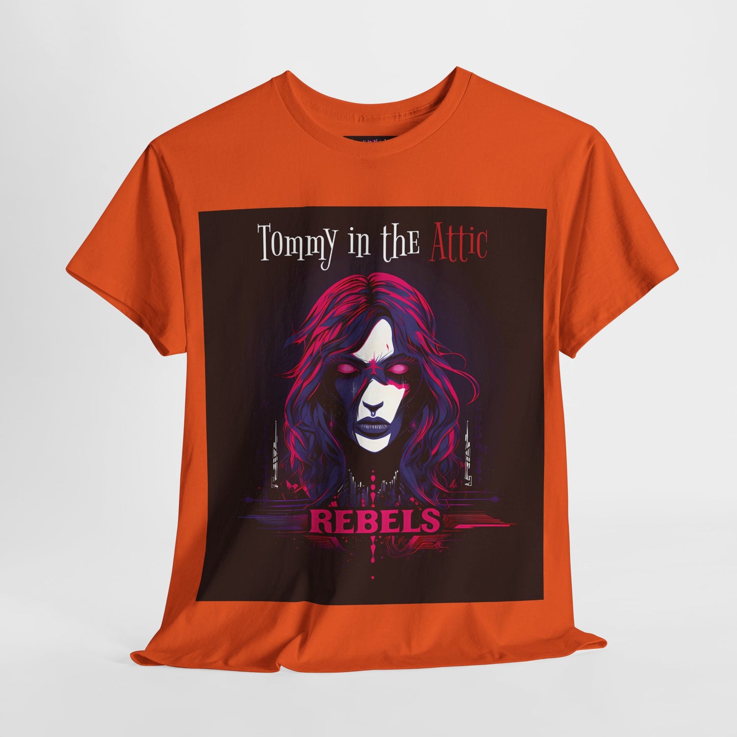 Rebels Logo (USA) Unisex Heavy Cotton Tee