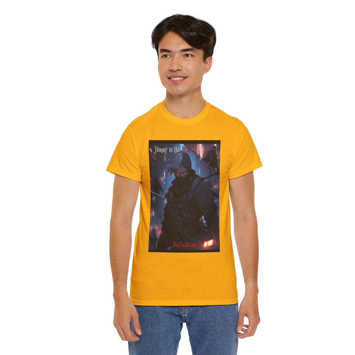 Thin Man Mask (Canada) Unisex Heavy Cotton Tee