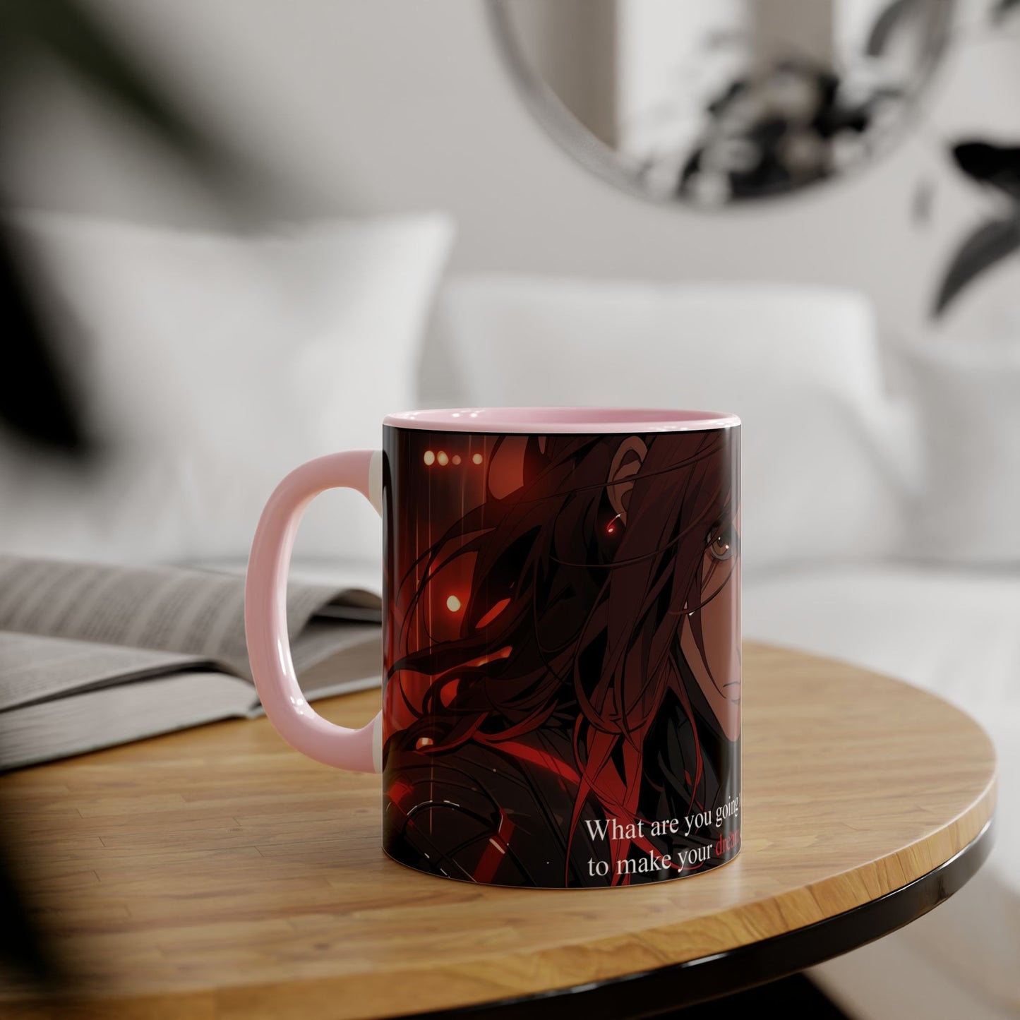 Tommy dream (quote) Accent Mugs, 11oz