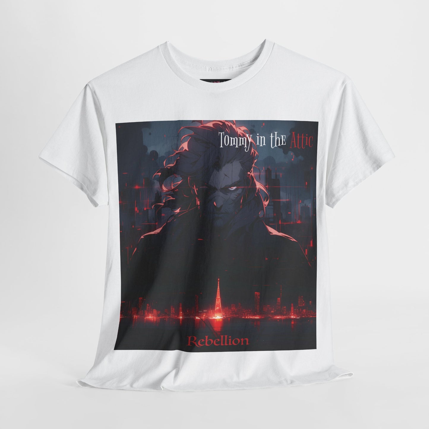 EV antenna (USA) Unisex Heavy Cotton Tee