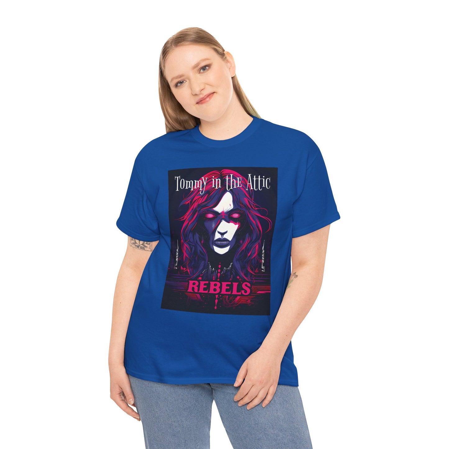 Rebels logo (Canada) Unisex Heavy Cotton Tee