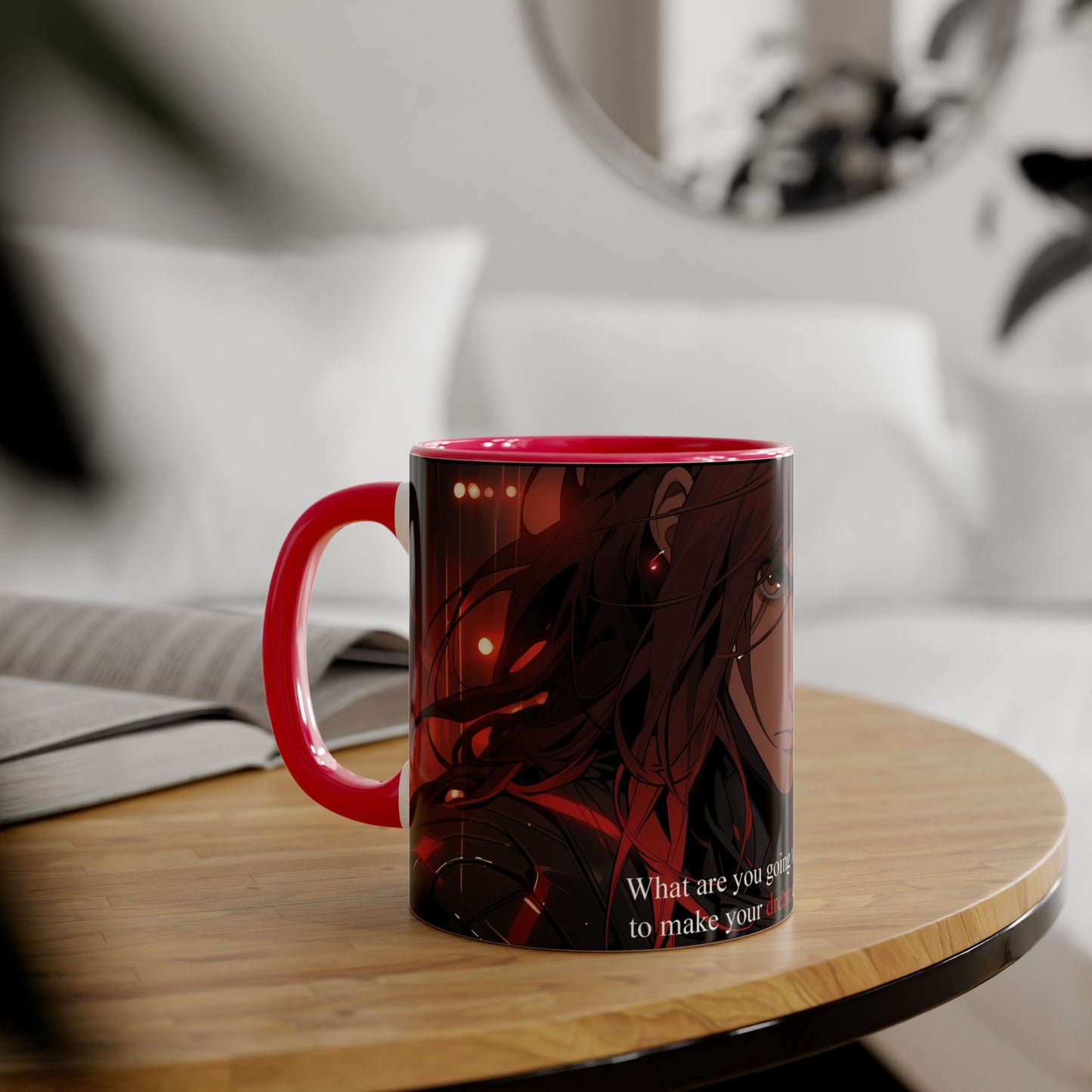 Tommy dream (quote) Accent Mugs, 11oz