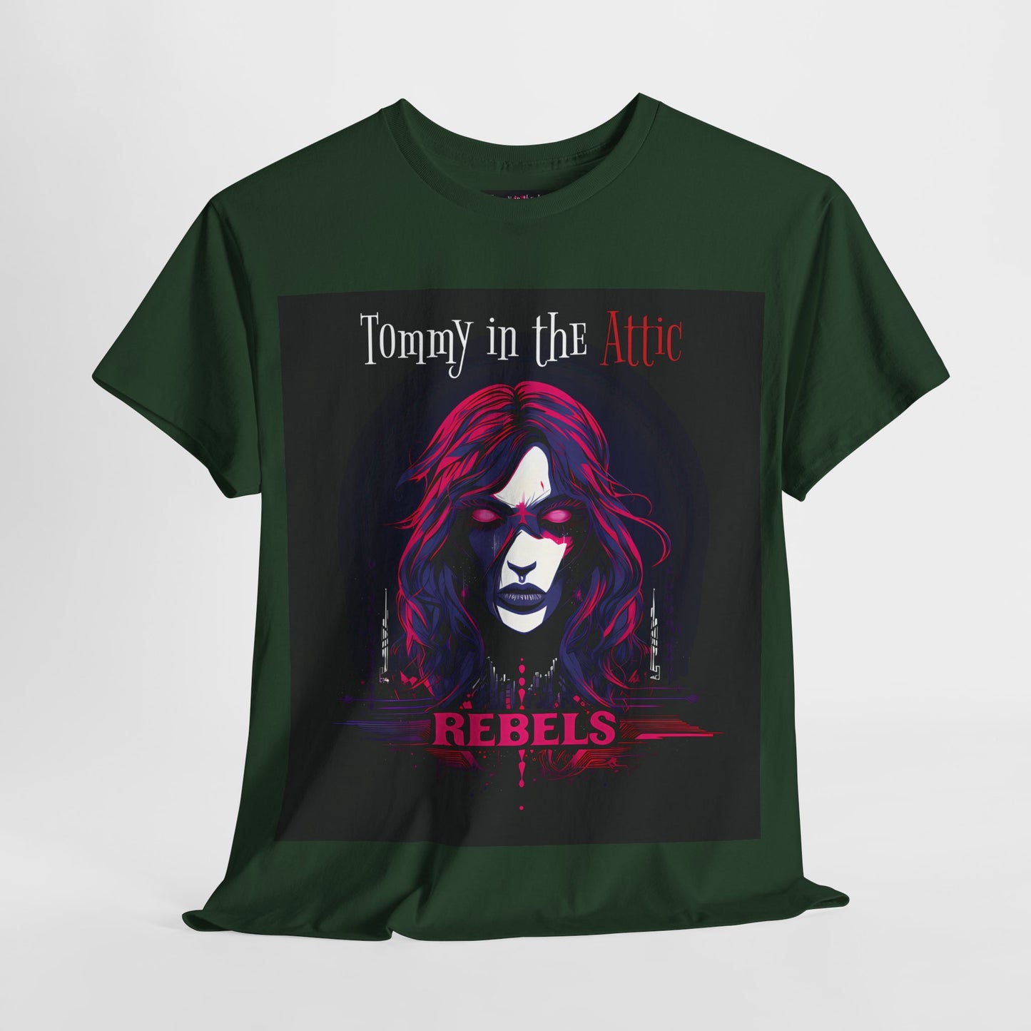 Rebels Logo (USA) Unisex Heavy Cotton Tee
