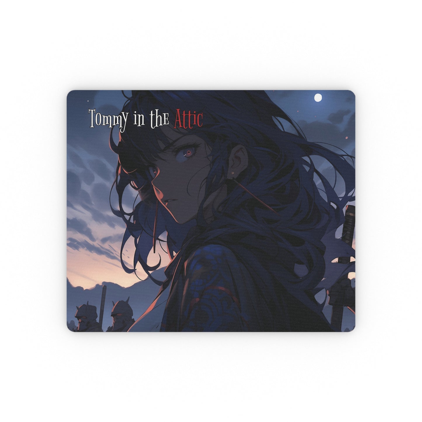 Mandy Moon Rectangular Mouse Pad