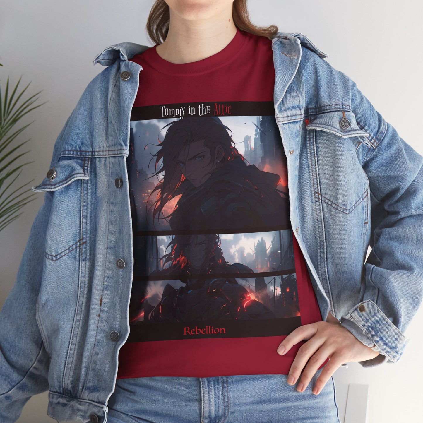 Tommy face (USA) Unisex Heavy Cotton Tee