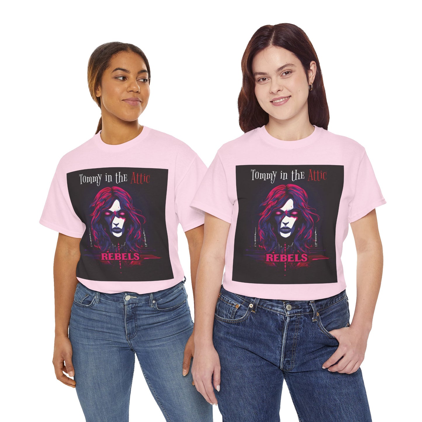 Rebels Logo (USA) Unisex Heavy Cotton Tee