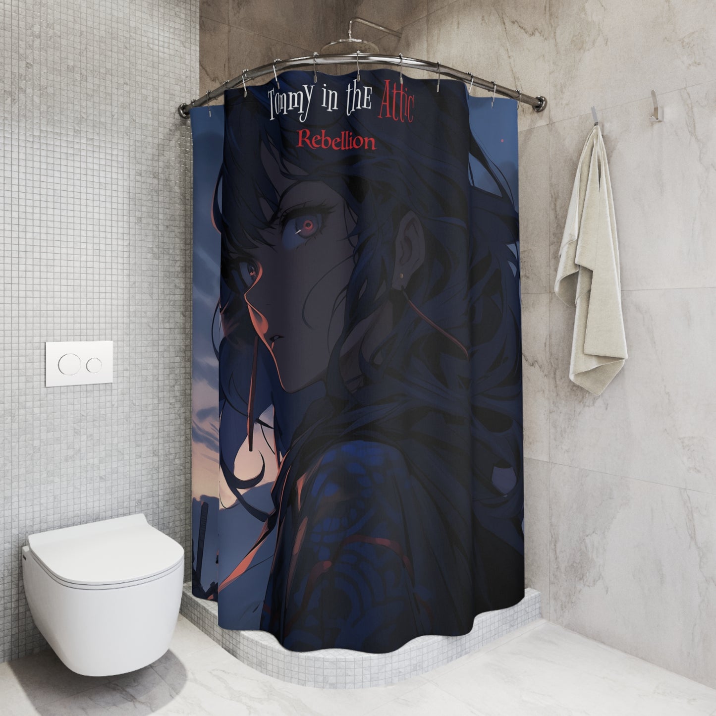 Mandy Moon Shower Curtains