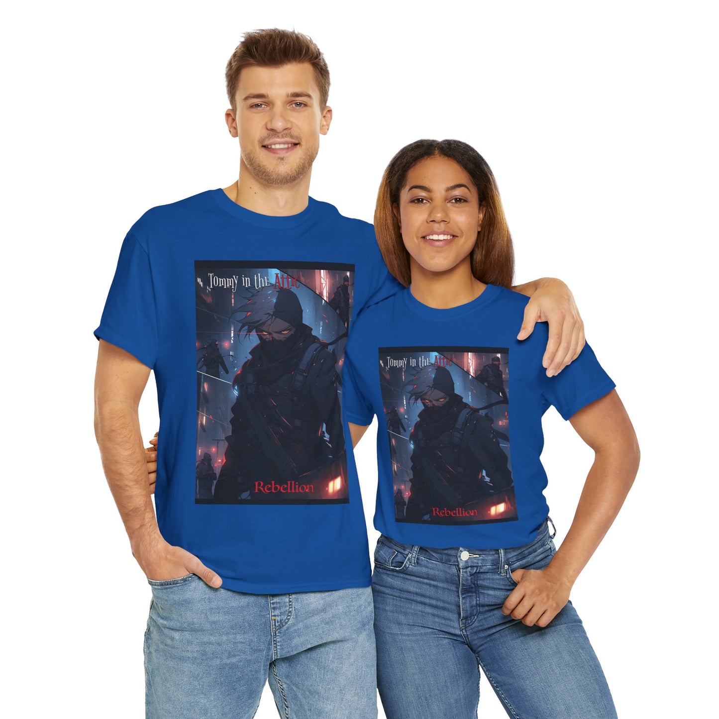 Thin Man Mask (Canada) Unisex Heavy Cotton Tee