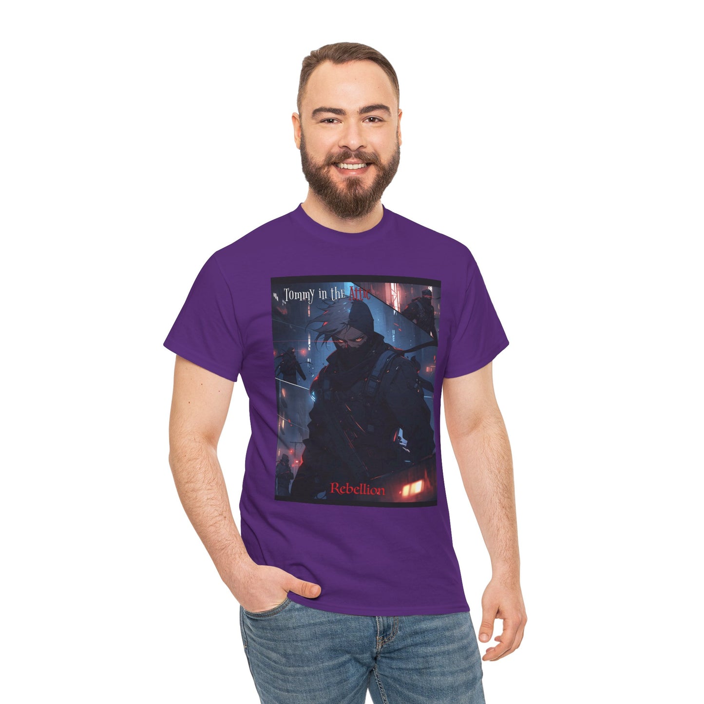 Thin Man Mask (Canada) Unisex Heavy Cotton Tee