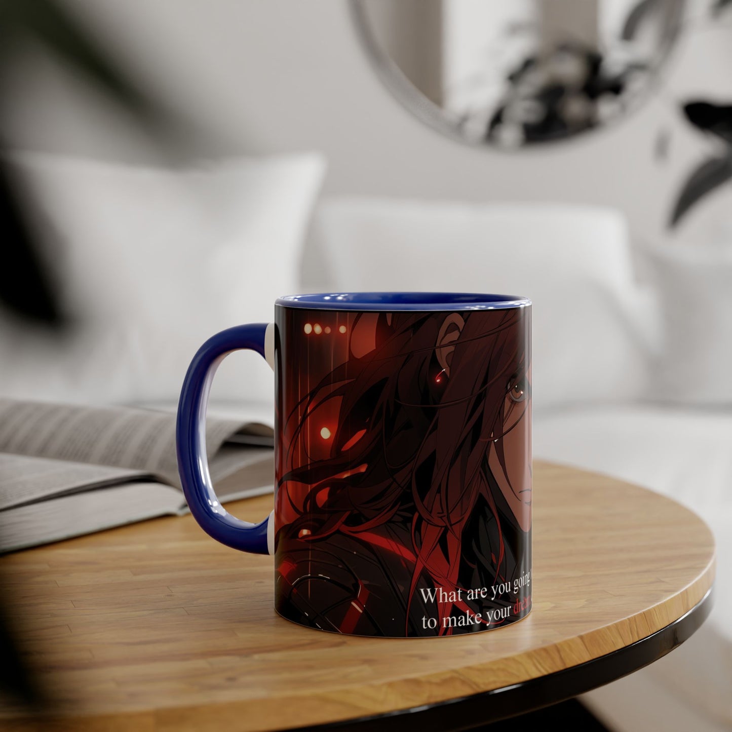 Tommy dream (quote) Accent Mugs, 11oz