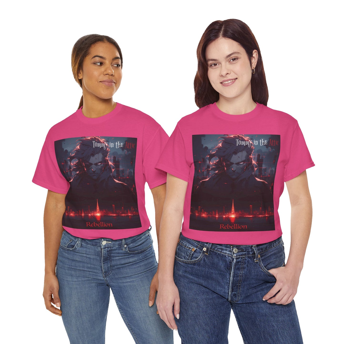 EV antenna (USA) Unisex Heavy Cotton Tee