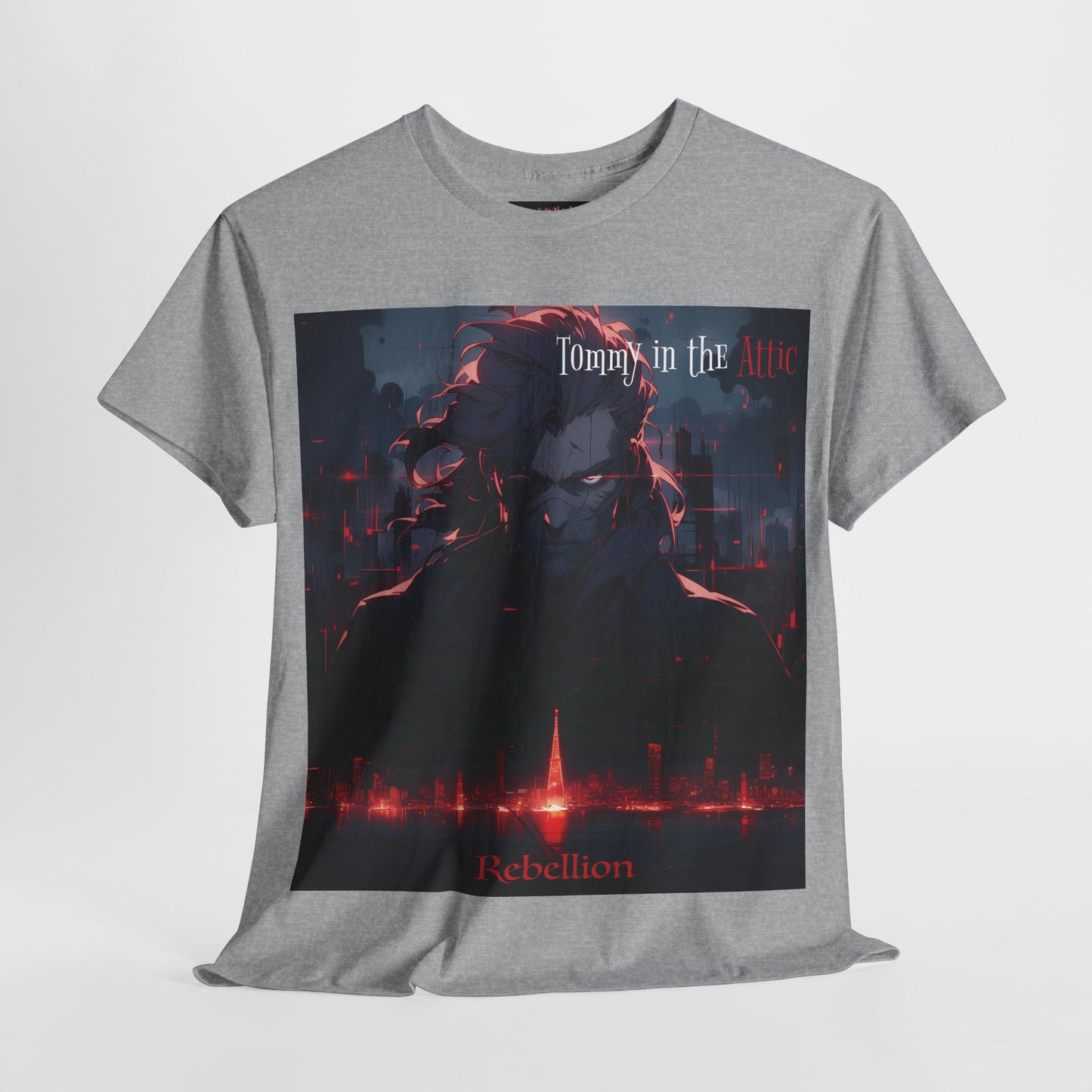 EV antenna (USA) Unisex Heavy Cotton Tee