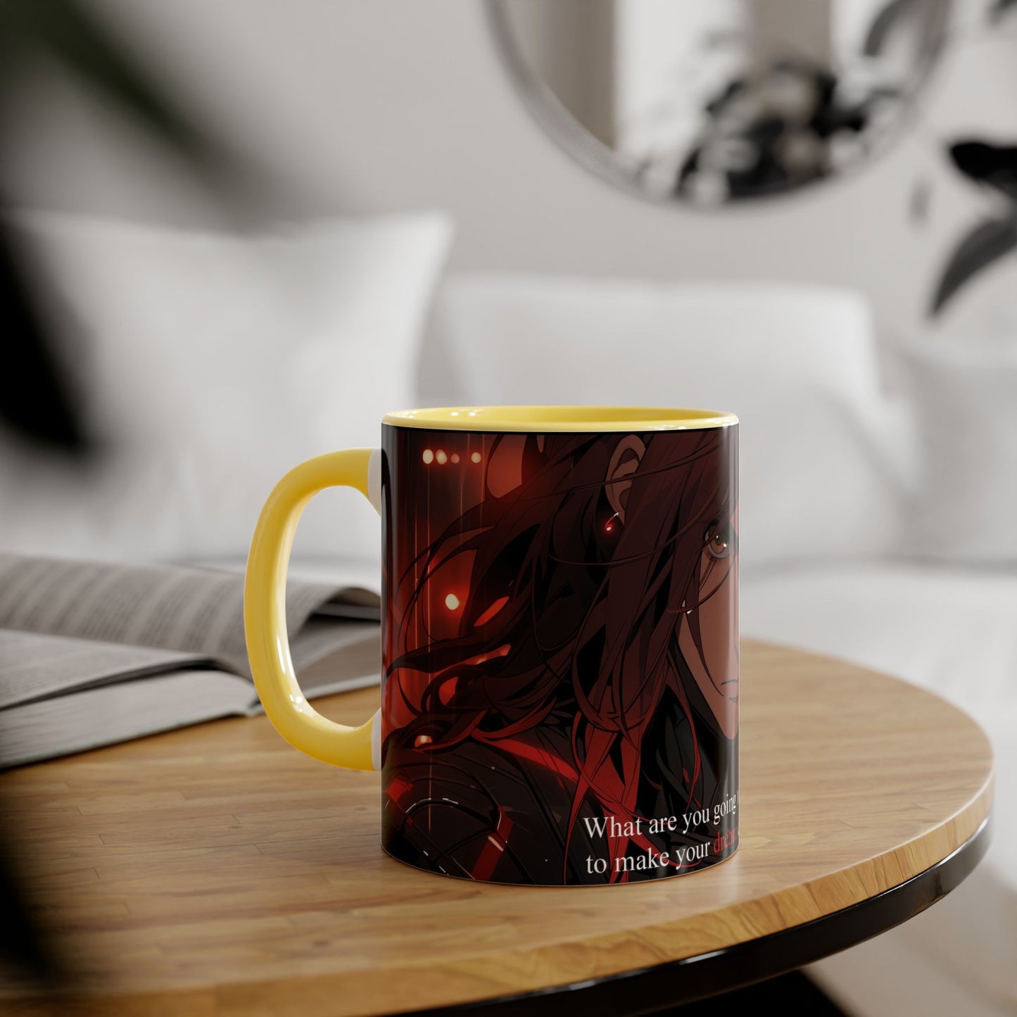Tommy dream (quote) Accent Mugs, 11oz