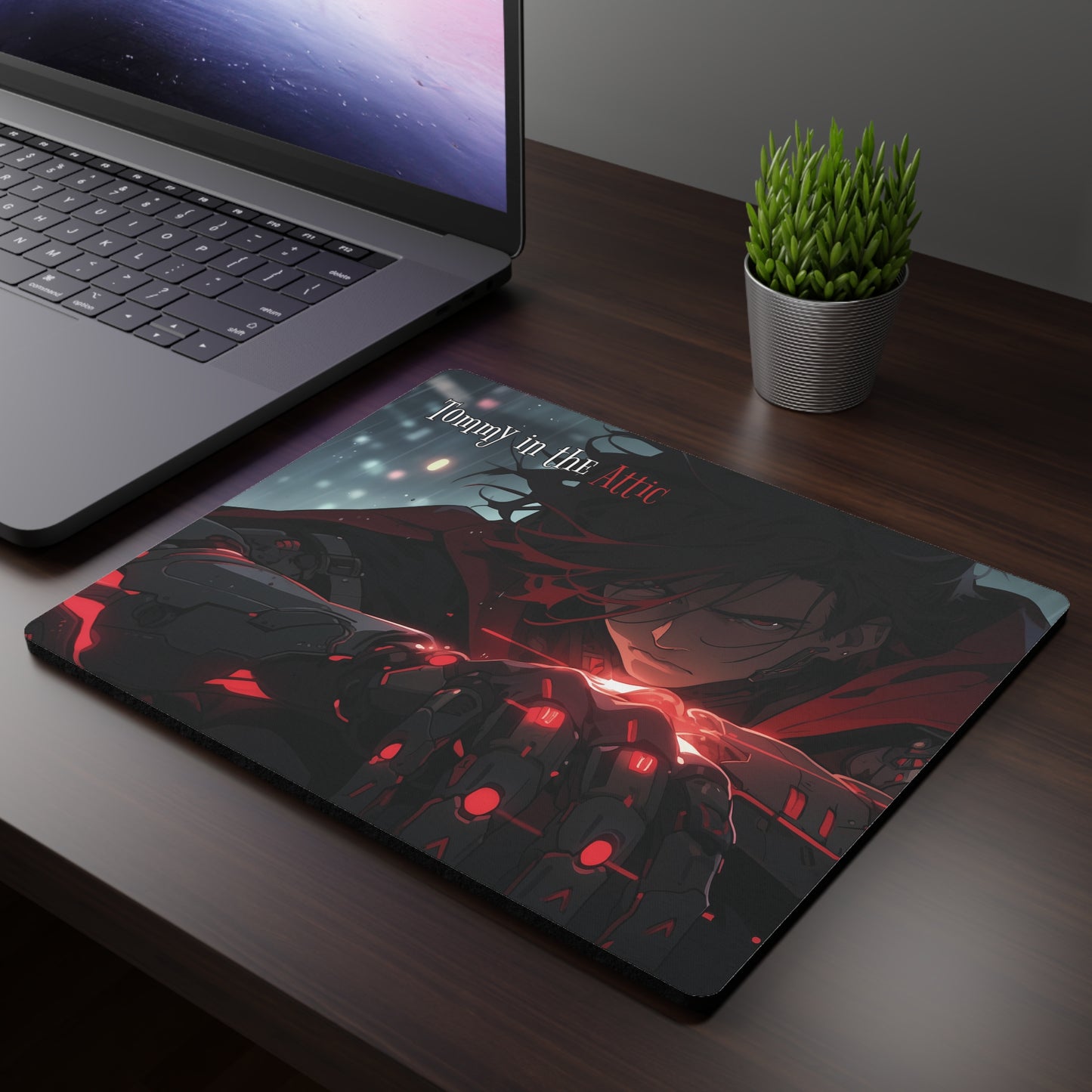 Glimps Rain Rectangular Mouse Pad