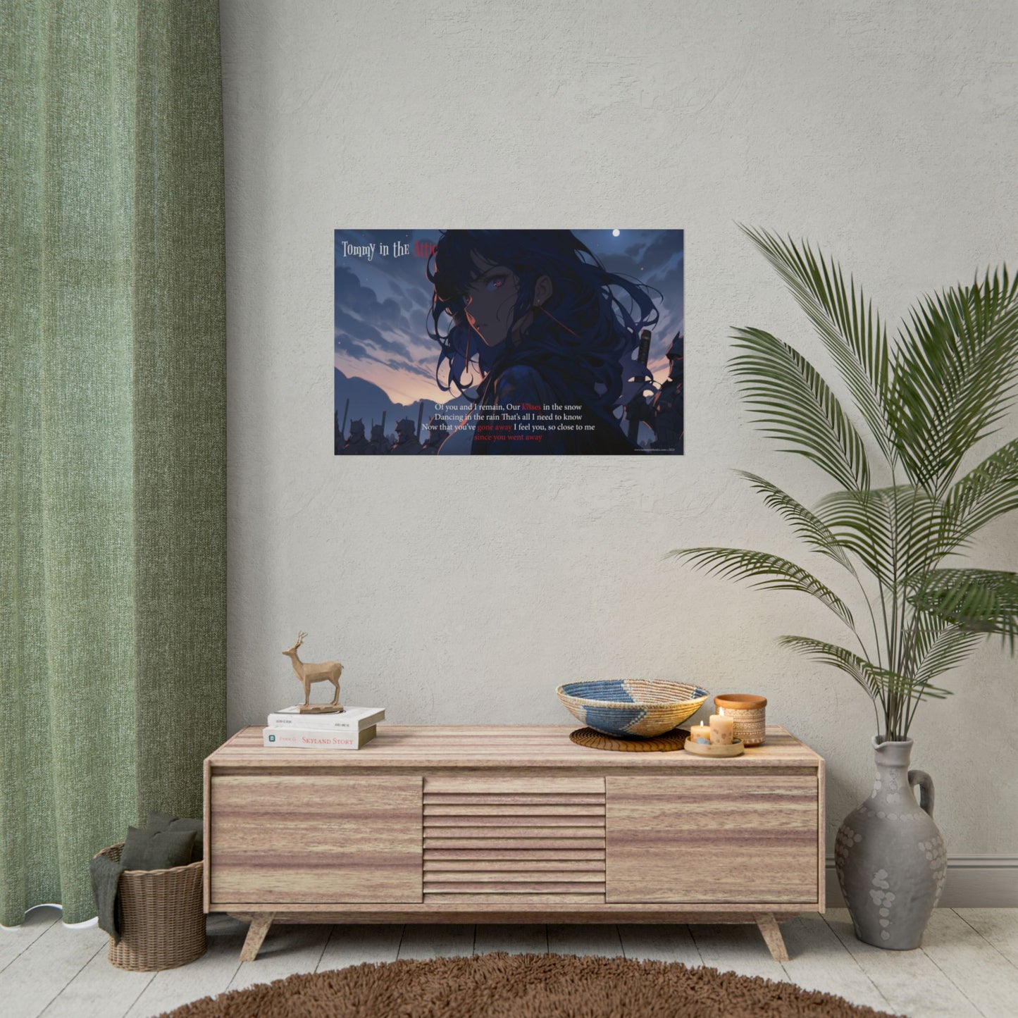 Mandy on the Battlefield Rolled Posters