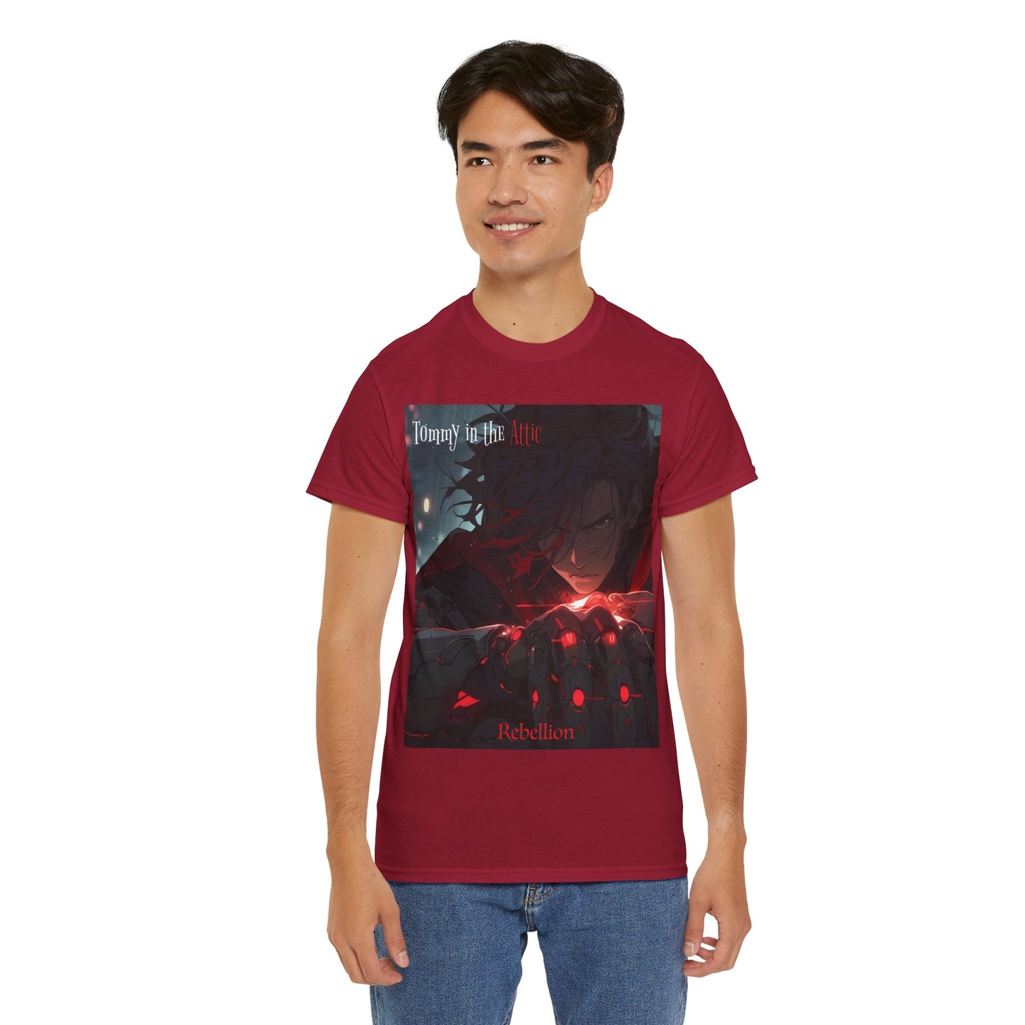 Glimpse rain (USA) Unisex Heavy Cotton Tee
