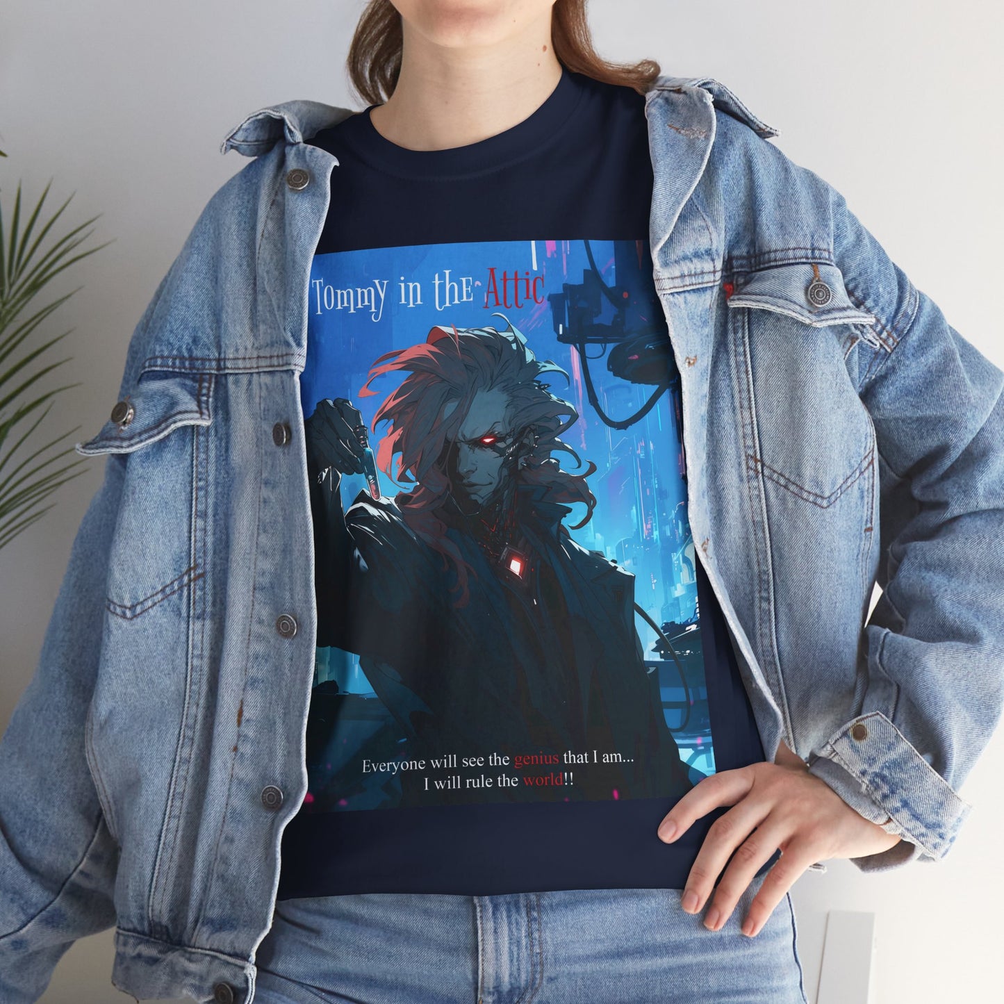Scientist vial (USA) Unisex Heavy Cotton Tee