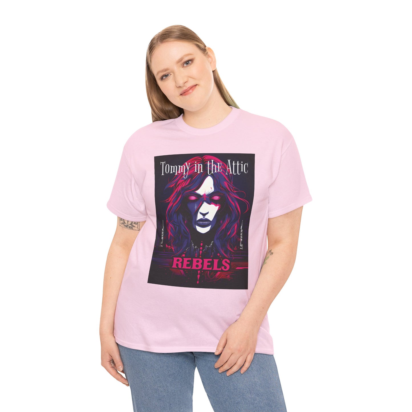 Rebels logo (Canada) Unisex Heavy Cotton Tee