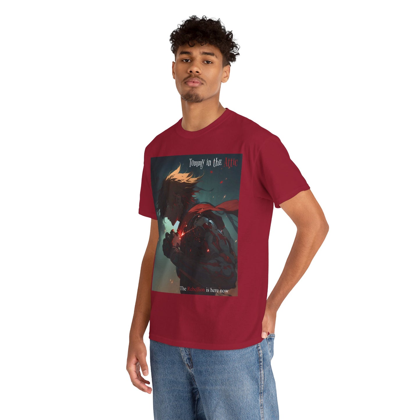 Glimps fire (USA) Unisex Heavy Cotton Tee