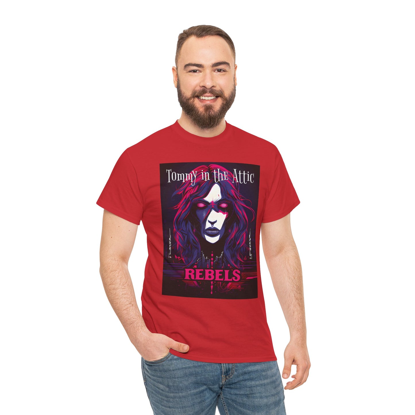 Rebels logo (Canada) Unisex Heavy Cotton Tee