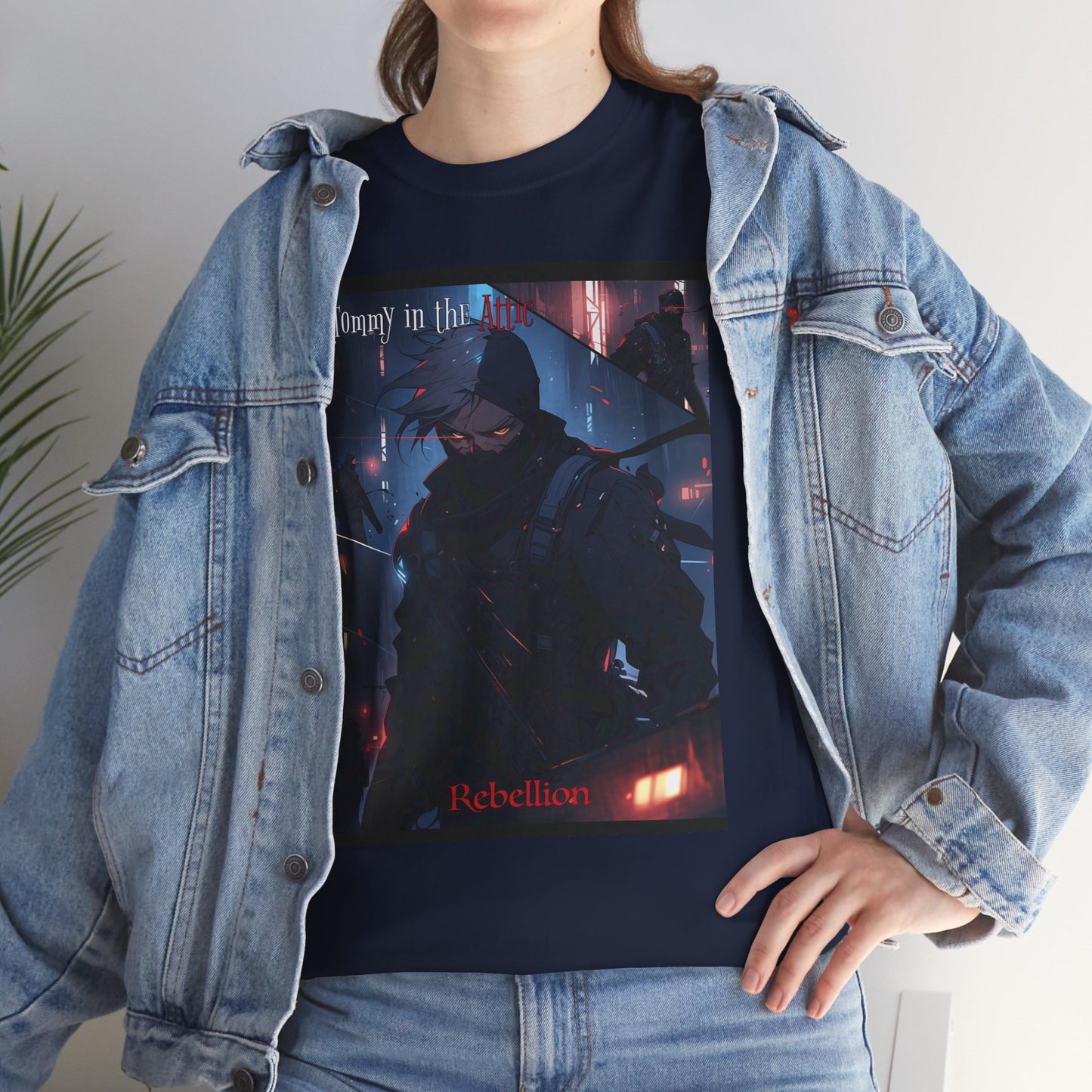 Thin Man Mask (Canada) Unisex Heavy Cotton Tee