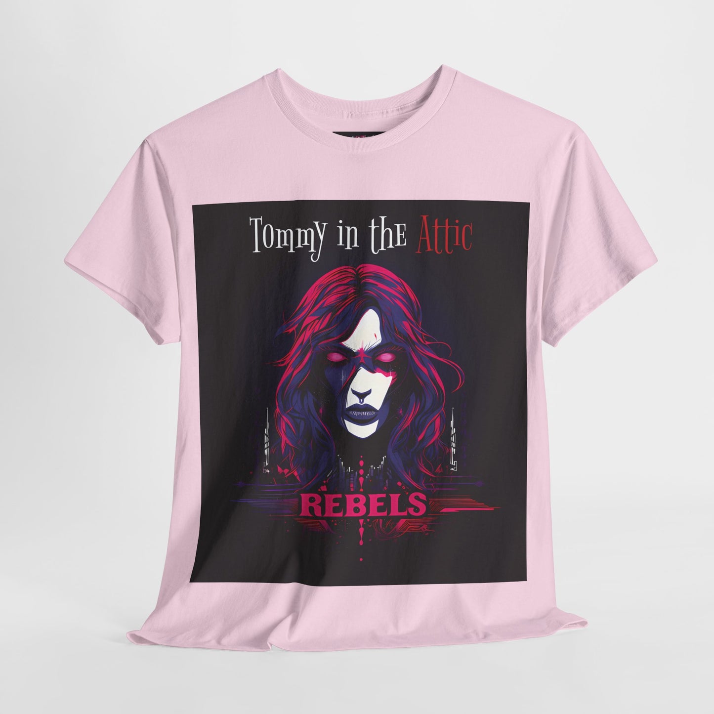 Rebels Logo (USA) Unisex Heavy Cotton Tee