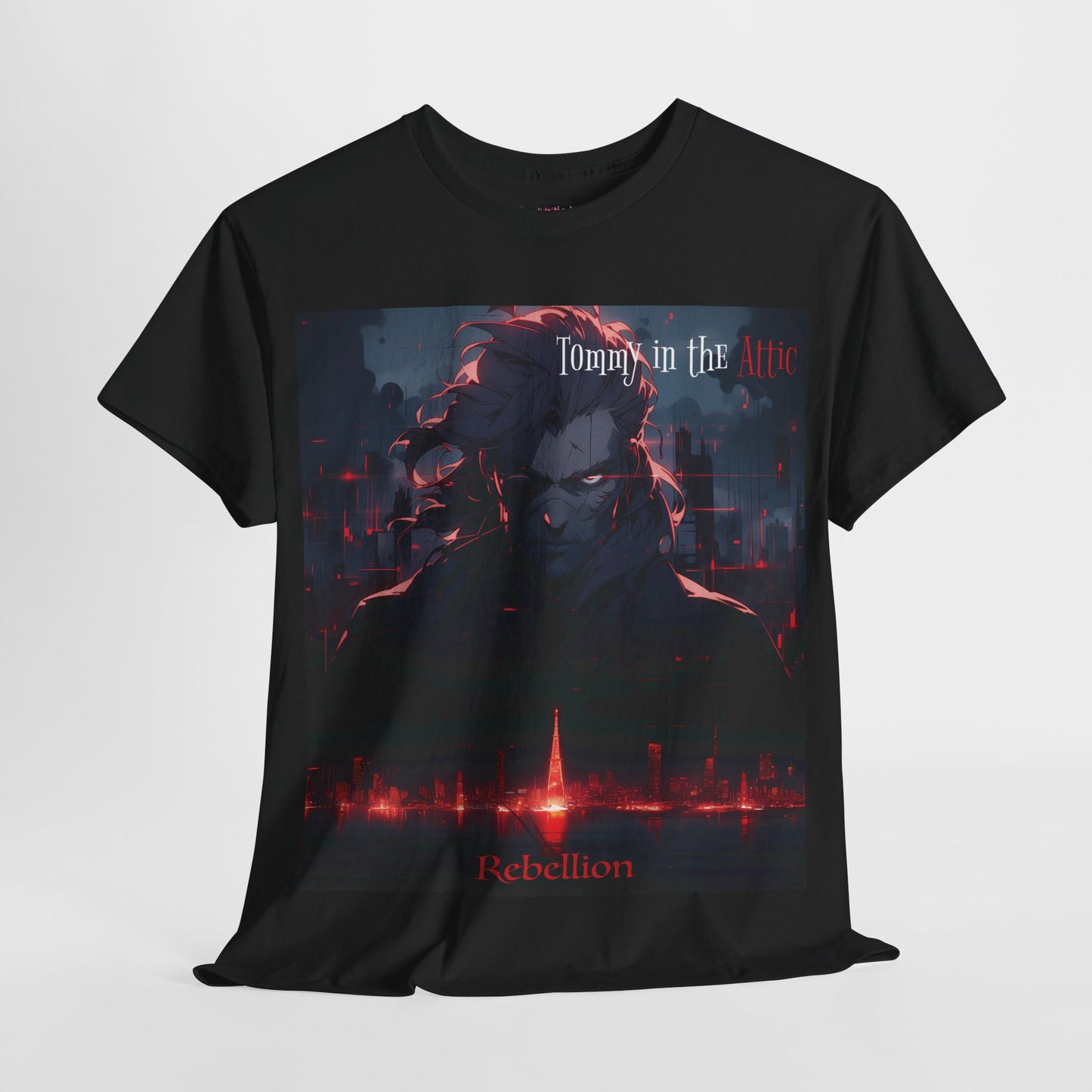 EV antenna (USA) Unisex Heavy Cotton Tee