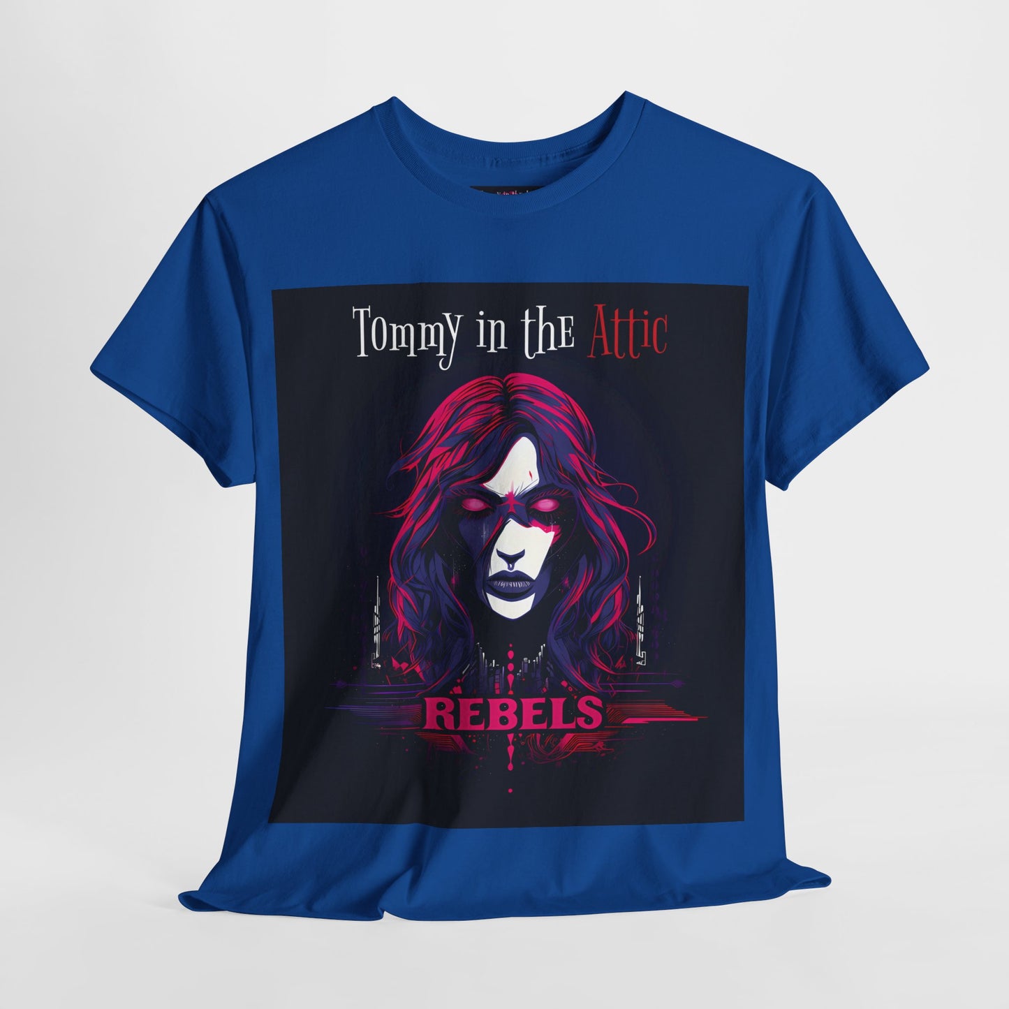 Rebels Logo (USA) Unisex Heavy Cotton Tee