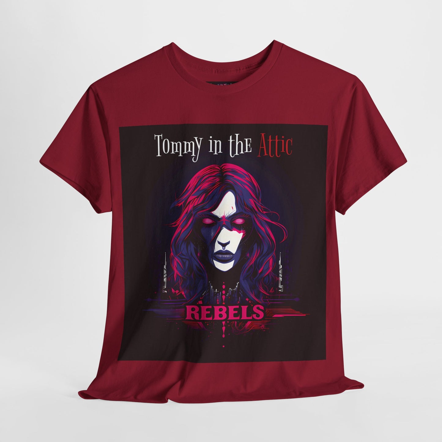 Rebels Logo (USA) Unisex Heavy Cotton Tee