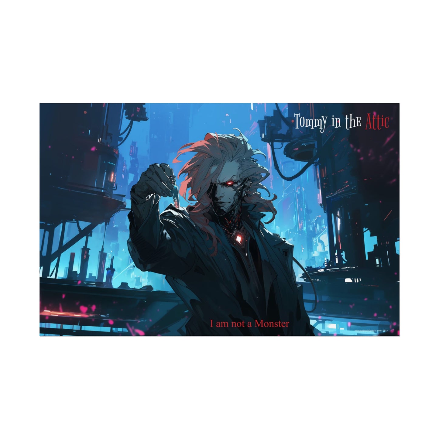 Scientist vial Rolled Posters