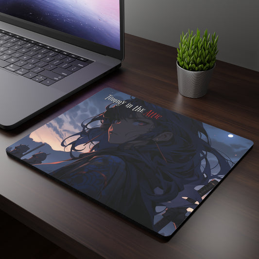 Mandy Moon Rectangular Mouse Pad