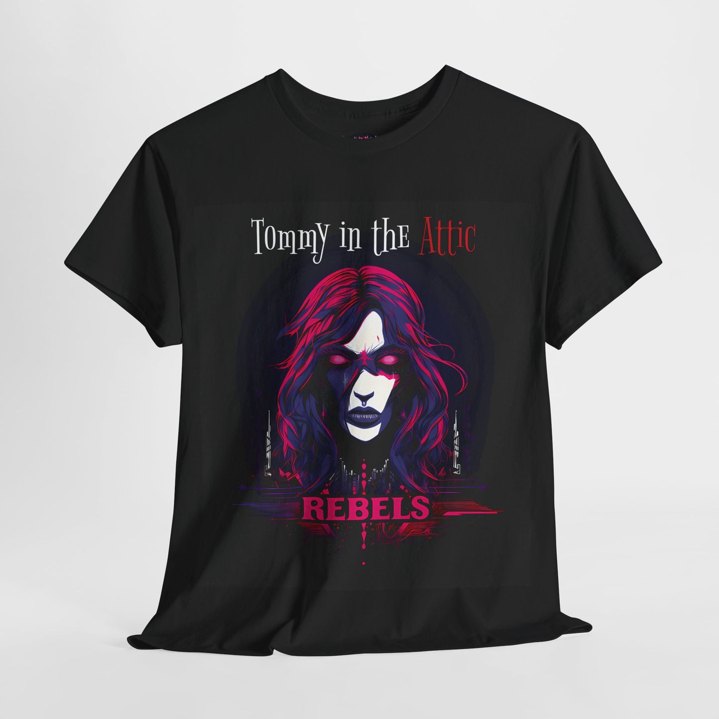 Rebels Logo (USA) Unisex Heavy Cotton Tee