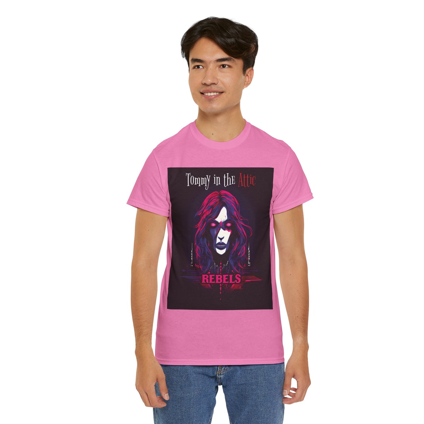 Rebels Logo (USA) Unisex Heavy Cotton Tee