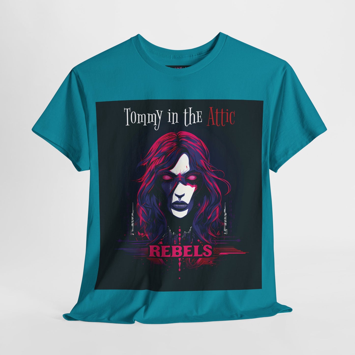 Rebels Logo (USA) Unisex Heavy Cotton Tee