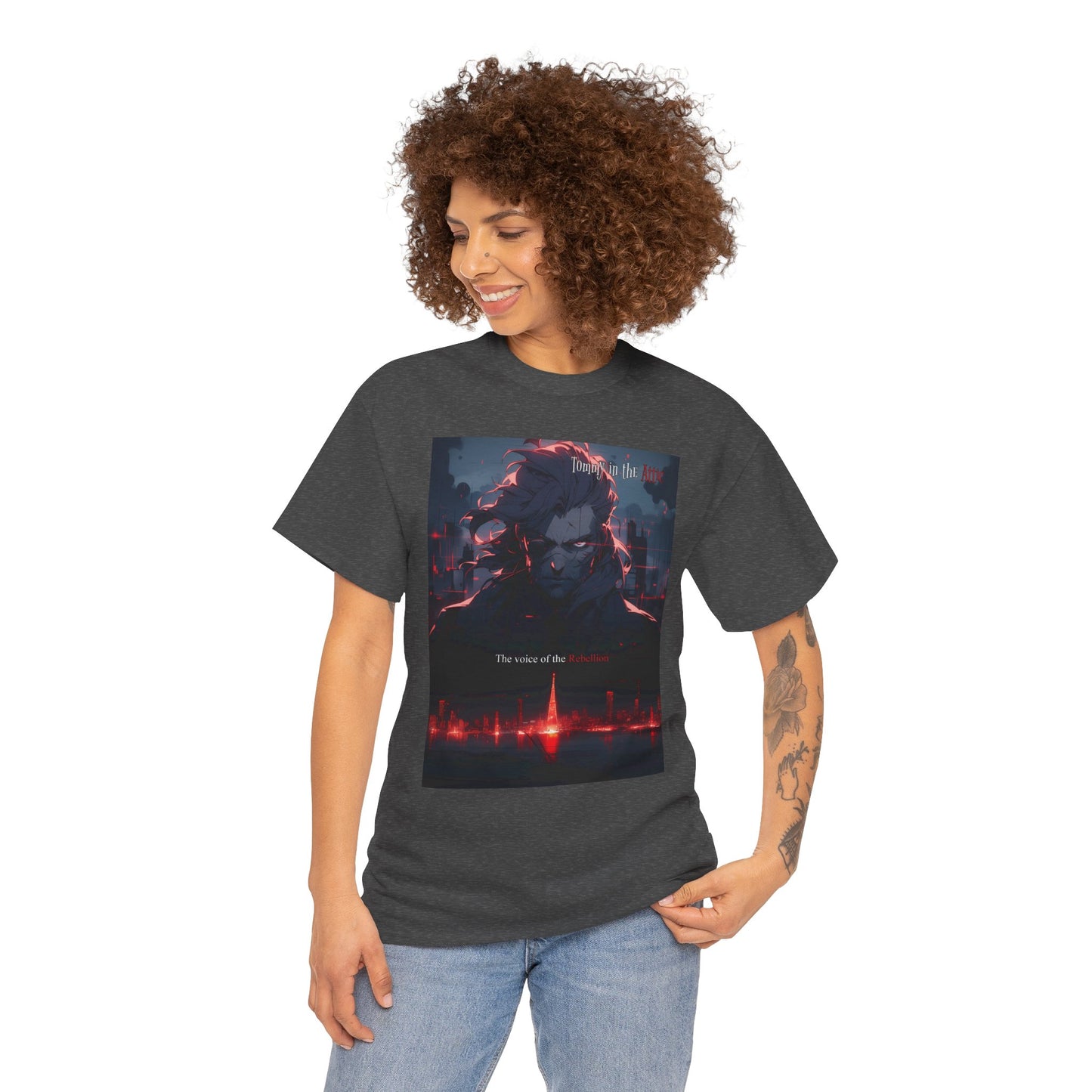 EV antenna (Canada) Unisex Heavy Cotton Tee